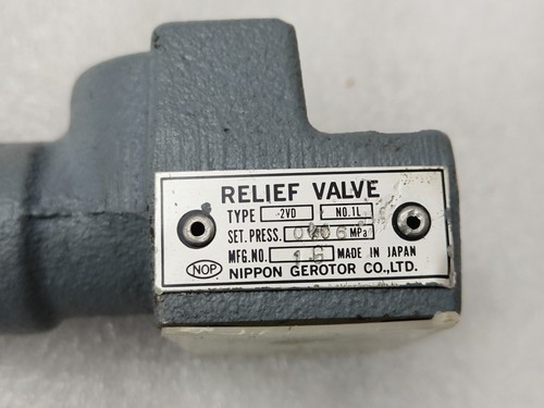 NIPPON 2VD 1L Relief Valve Set Press0.06Mpa - Picture 4 of 6