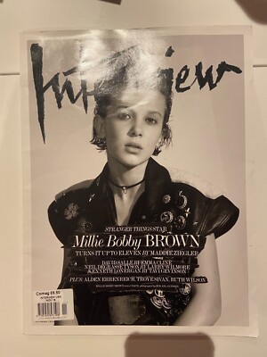 Millie Bobby Brown Interview magazine RARE stranger things