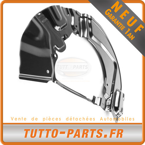 Carter de protection disque frein avant droit BMW E60 E61 acier haute résistance