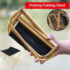 Camping Hocker Falthocker Alu Klappstuhl Gartenstuhl Angelstuhl Reisehocker DE