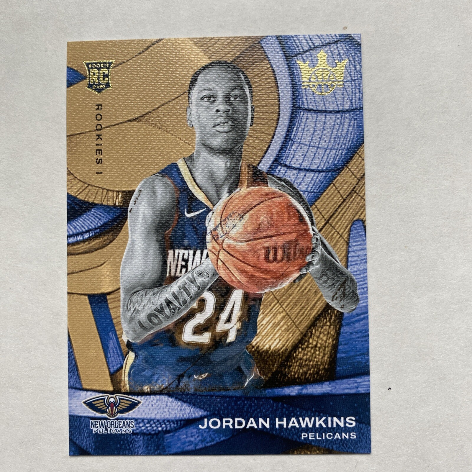 2023-24 Court Kings Basketball Jordan Hawkins RC #71 Rookies Level I Pelicans RC