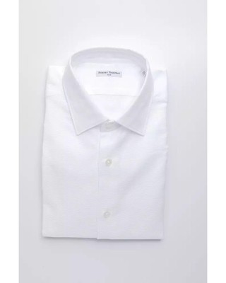 Robert Friedman  Slim Fit White Dress Shirt  -  Shirts -Size M ROFR-20401-XL