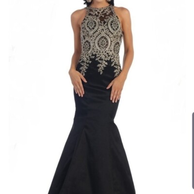 champagne bridesmaid dress long Mermaid Champagne One Shoulder Bridesmaid Dresses Long – jkprom main image 0