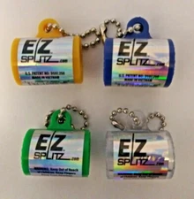 4 EZ Splitz Cigarillo Cutter Cigar Blunt Splitter Keychain Small 