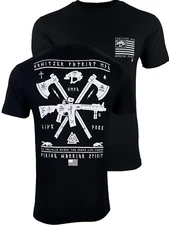 Howitzer Style Men's T-Shirt Viking Warrior Military Grunt MFG