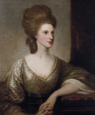 stunning oil painting handpainted on canvas "a lady