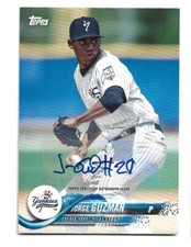 2018 Topps Pro Debut Autographs #192 Jorge Guzman New York Yankees Auto