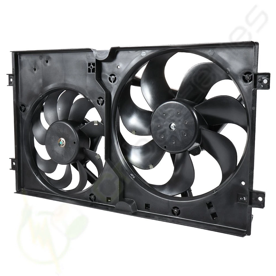 Ventilador de refrigeración negro radiador nuevo VW Beetle 1998-2003 2004 2005 Volkswagen Beetle 2,0 L Foto 2 de 4