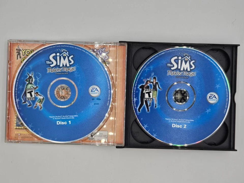 The Sims: Makin' Magic Expansion Pack PC Game 2003--VERY GOOD - Image 2 of 3