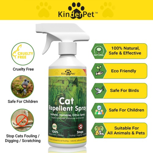 Eco Cat Repellent Spray Stop Cats Digging Pooping Fouling Urinating