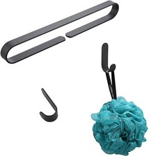 Single Towel Bar for Bathroom Kitchen, 23.6 Inch Self Adhesive Towel Holder