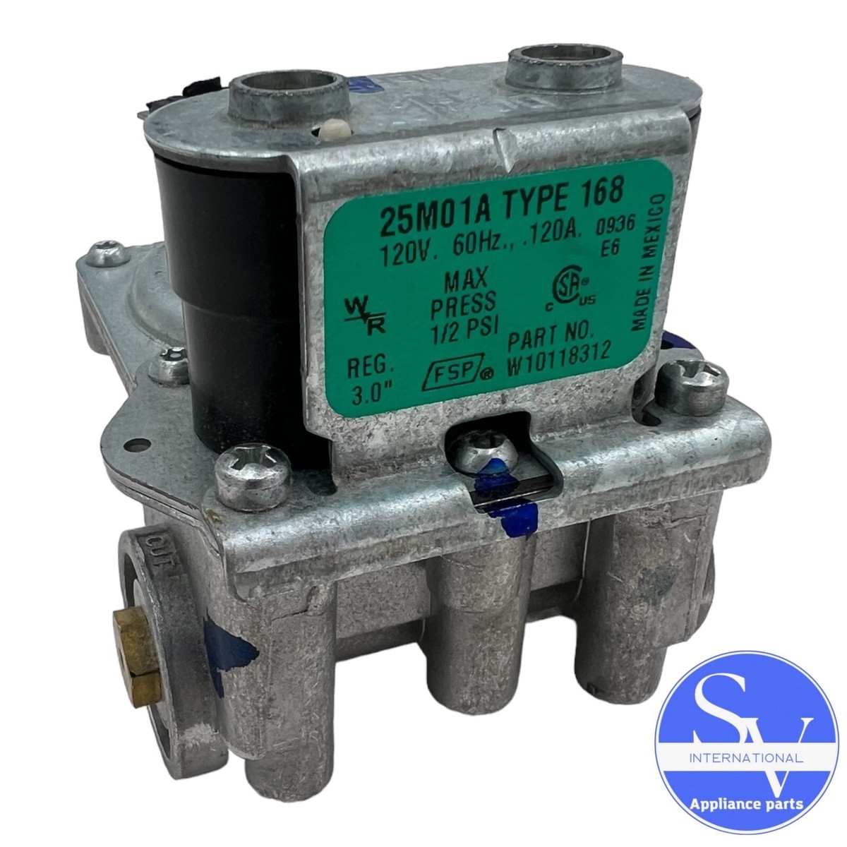 Whirlpool Dryer Gas Valve 8281914 W10118312 W10118347 W11233069 | eBay