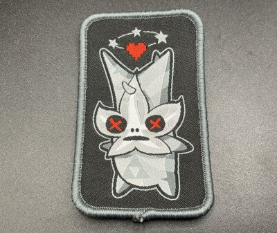 Castle x Grayscale Smashed Brothers Gear Gray Dazed Korok EDC Woven Pouch Patch