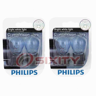 2 pc Philips Rear Turn Signal Light Bulbs for Chrysler 300 Aspen Breeze fm