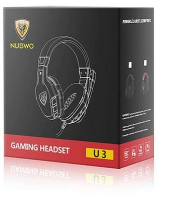 NUBWO U3 3.5mm Gaming Headset for PC 