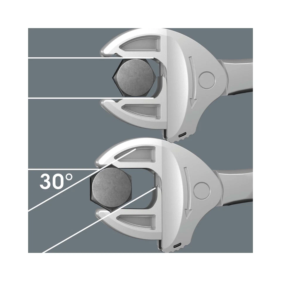 Juego de 4 llaves autoajustables Wera Joker con bolsa plegable (05 020110 001) Foto 4 de 4