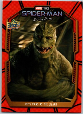 #E-9 Rhys Ifans as The Lizard 2023 UD Spider-Man: No Way Home ENSEMBLE