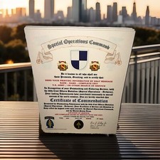 U.S. ARMY - 98TH CIVIL AFFAIRS BATTALION (ABN) - CERTIFICATE OF COMMENDATION