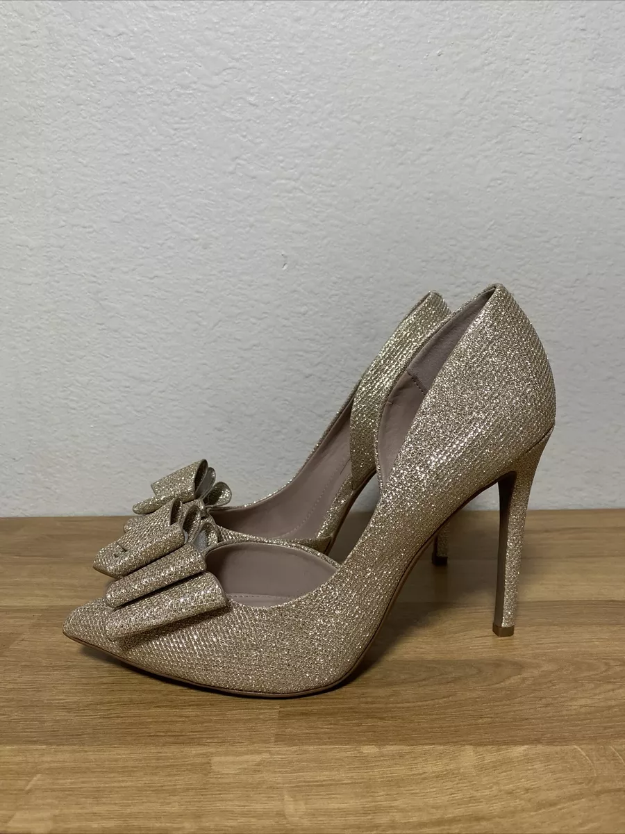Betsey johnson sparkle heels hotsell