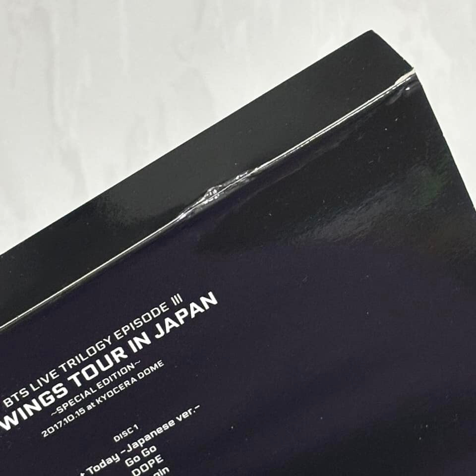 BTS 2017 The Wings Tour Live In Japan Taiwan Special Edition Box 2