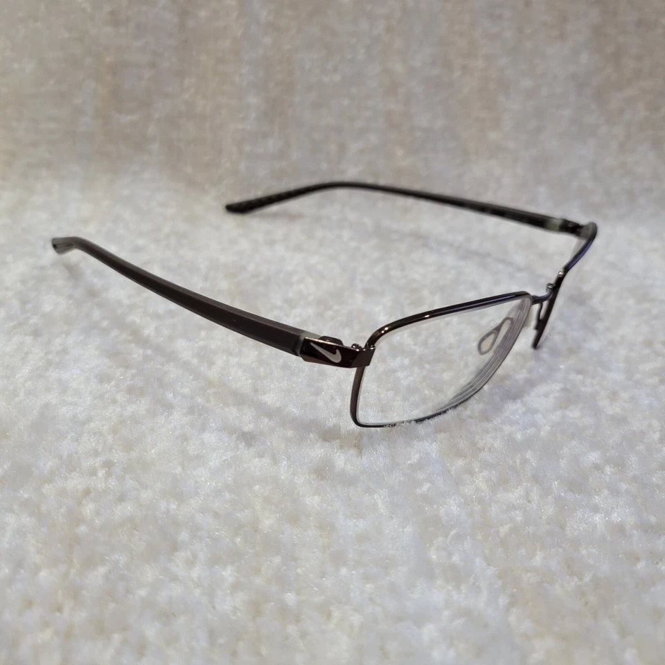 Monturas para gafas Nike Flexon Nike 4213 marrón mate borde completo 53-17-145 Foto 4 de 4