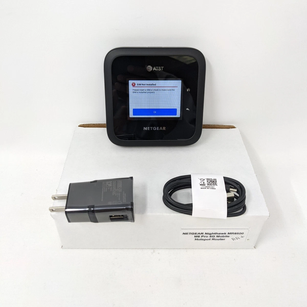 Open Box Netgear Nighthawk M6 Pro MR6500 5G Unlocked WiFi 6E 