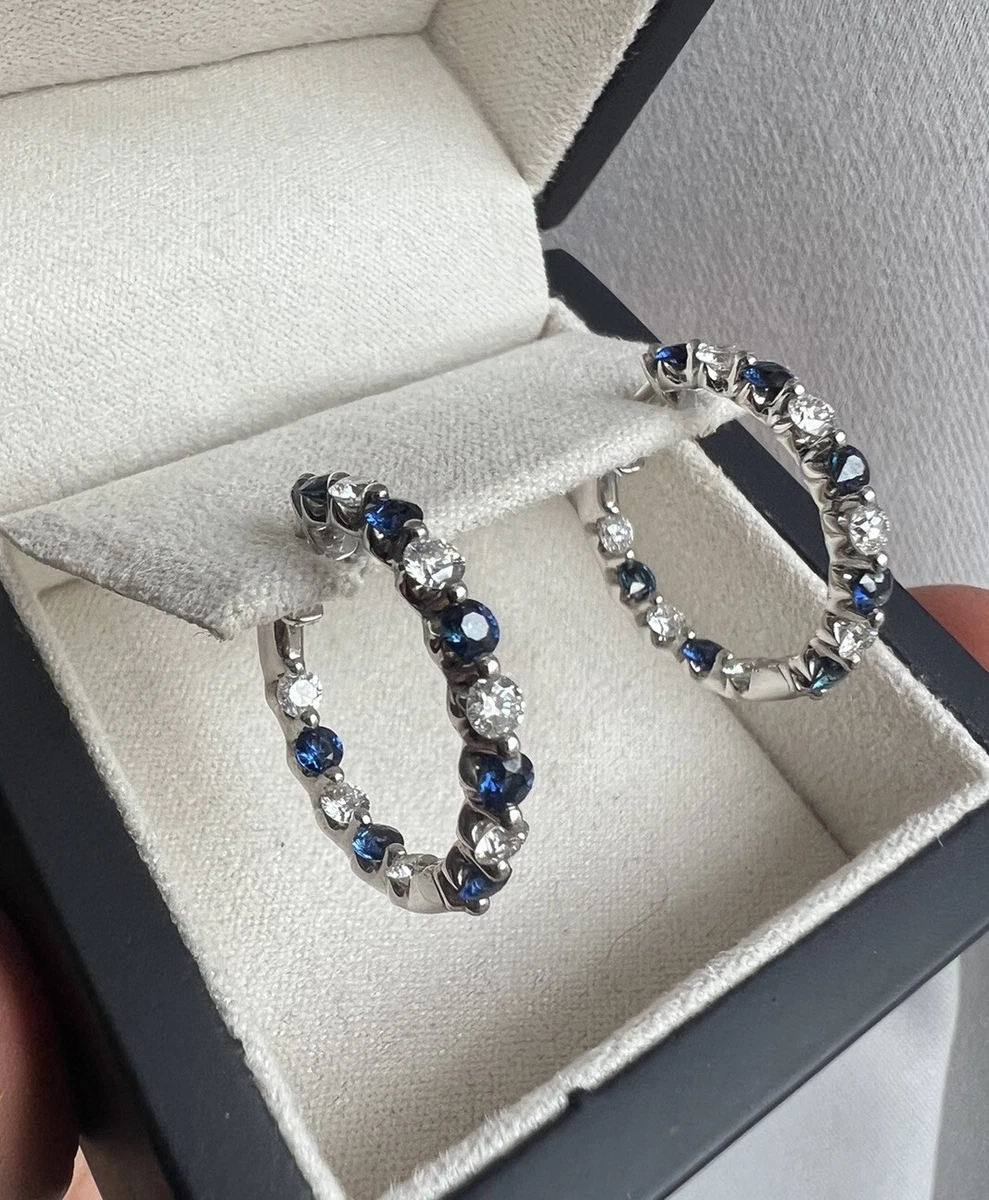 Blue nile 2024 hoop earrings