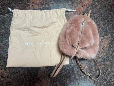 Rebecca Minkoff Julian Faux Fur Mini Backpack s-l400.jpg main image 4