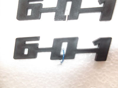 Lettering emblem 601 Trabant IFA DDR SW10298