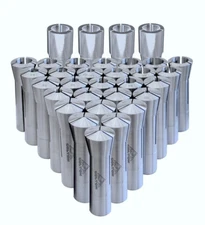 Colton 20131 32 Piece Ultra Precision R8 Round Collet Set, 1/32" - 1" x 1/32"