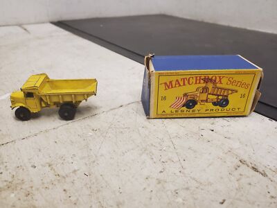 Camion Matchbox Scammell Mountaineer Snowplough - N°16 - Avec Boîte D'origine