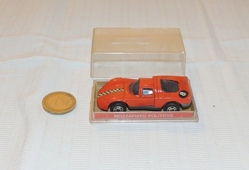 Politoys N Y 16 - Alfa 33 - 1/66 - Rouge, Métal, Très Bon état En Boîte