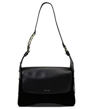 Image of Ted Baker Cheriah Chain Detail Shoulder Bag Black RRP £175