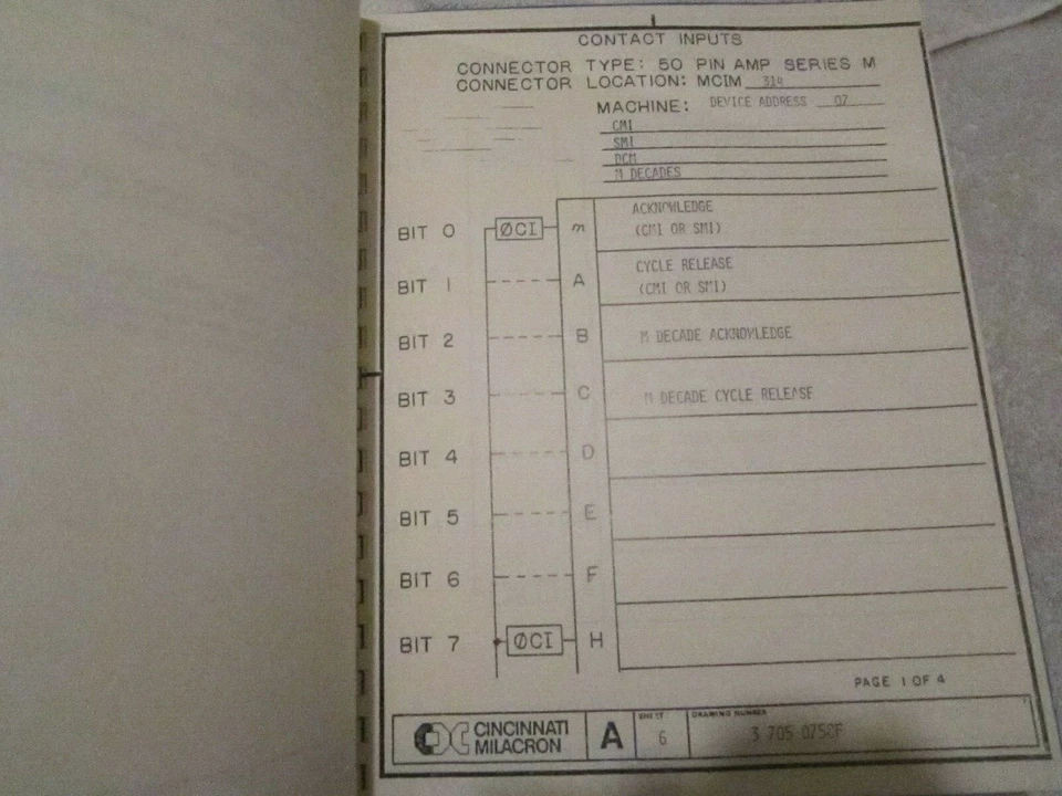 Cincinnati Milacron Service Application Manual Common Machine Interface BOOK - Image 3 of 4