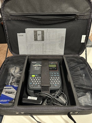 epson labelworks lw-px350 used , works great comes with 4 label cartridges