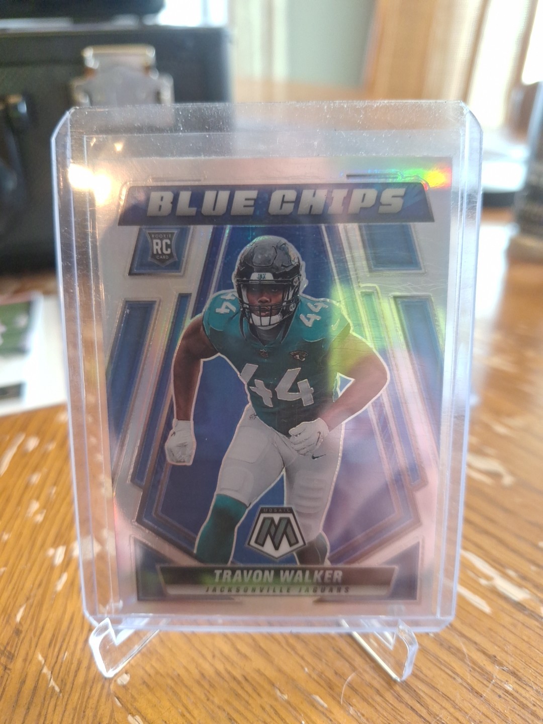 2022 Panini Mosaic - Blue Chips Travon Walker #BC-15 Silver Prizm (RC)