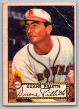 1952 TOPPS #82 DUANE PILLETTE BROWNS