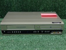 Magnavox MWR20V6 DVD Recorder VCR Combo VHS FOR PARTS ONLY - No Remote