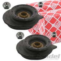 2X Febi Federbeinlager Domlager Vorderachse Passend FüR Fiat 500 Punto + Ford KA
