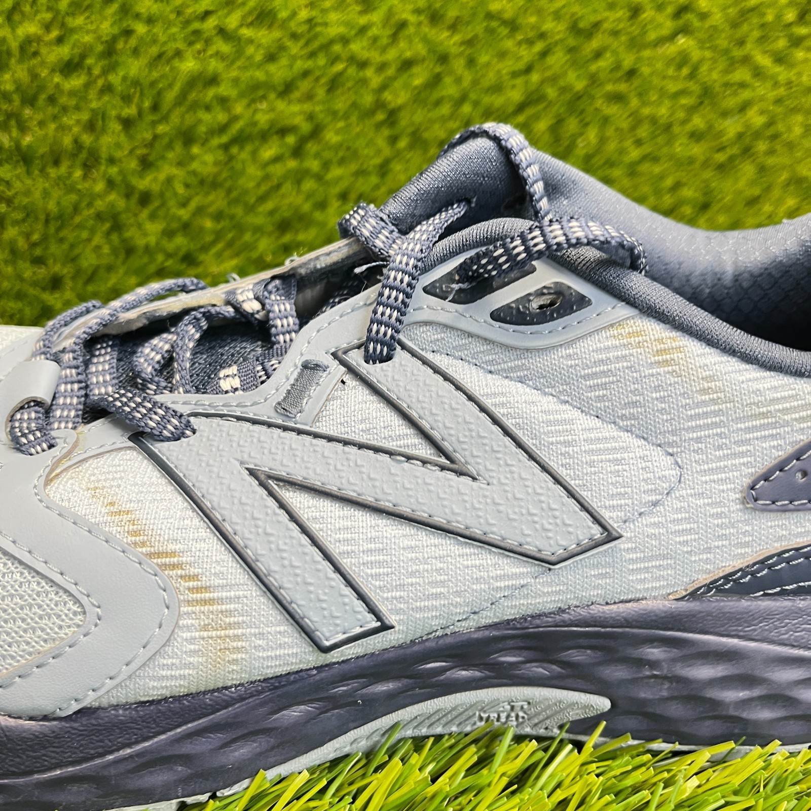 New Balance 410 v7 Womens Size 12 Blue Athletic Trail Running Shoes Sneakers thumbnail 4