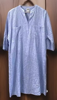 Women s Anne Klein Celeste Linen Blend Dress Sz 10 Gorgeous