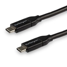 StarTech.com USB C To USB C Cable - 10 ft / 3m - USB-IF Certified - 5A PD - USB