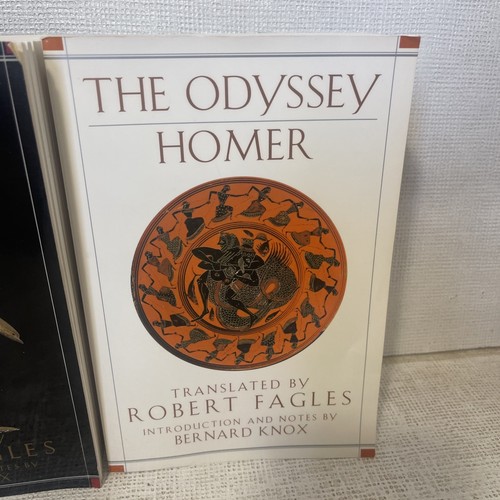 The Iliad & The Odyssey Homer Robert Fagles Bernard Knox Books Bundle - Picture 3 of 3