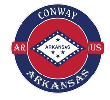 Conway Arkansas Sticker Decal A1327