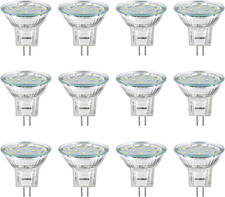 3W MR11 LED Landscape Light Bulbs, Low Voltage 12V 20W Halogen Replacement for O