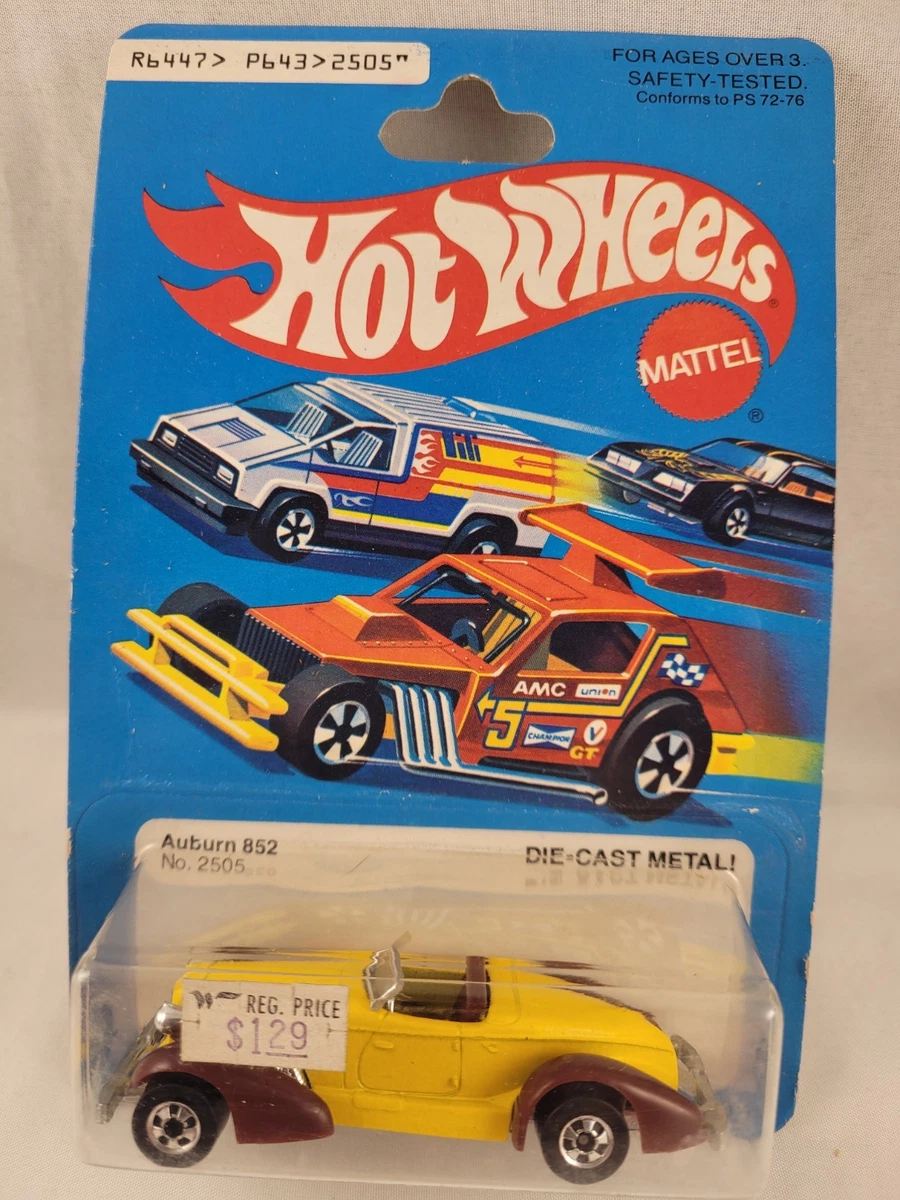 Hot Wheels Blue 1983 Vehicle Year Vintage Manufacture Diecast Cars