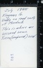 Vintage Snapshot Daddy w 1955 Dodge Coronet Six Sedan Kingman County Murdock KS — photo 2