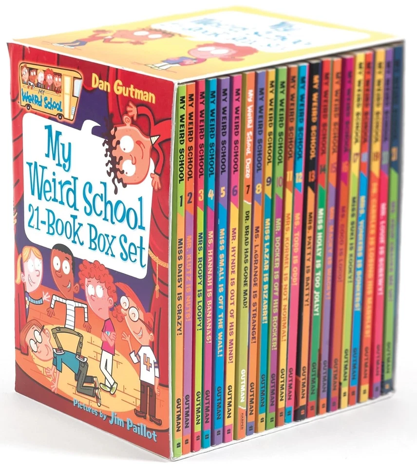 My Weird School 21 Books Box Set By Dan Gutman - Ages 6-10 - Paperbacka - Imagem 2 de 2