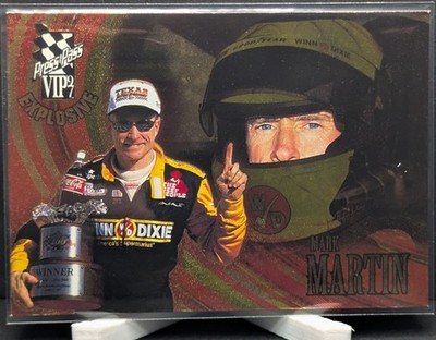 1997 Press Pass VIP EXPLOSIVE Insert #35 Mark Martin NM+