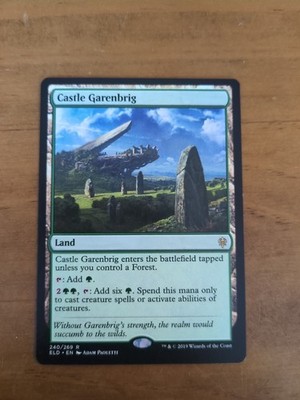 Magic: The Gathering MTG Castle Garenbrig Land ELD